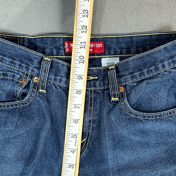 Levis 515 Jeans Womens Size 10 MIS Bootcut Dark Wash 100% Cotton Western USA - Picture 7 of 13